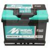 Аккумулятор 62Ач Euro (T1) 242x175x190 с обратной полярностью MIDAC (S562.059.057)