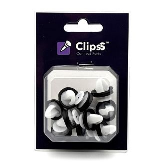 Клипса карты двери и молдинга на Fiat / Citroen / Peugeot / Renault (компл 10 шт) Clipss