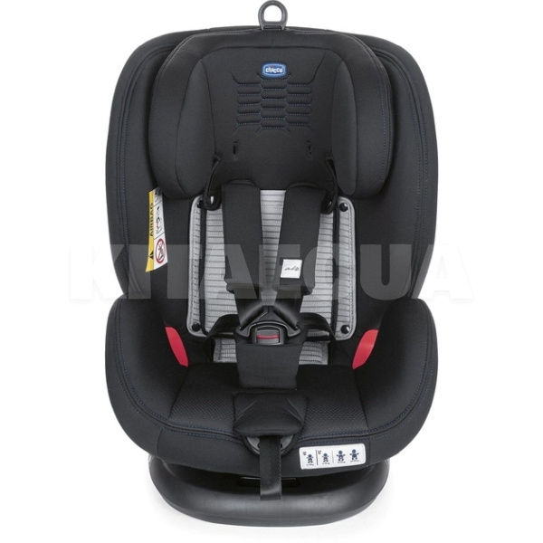Автокресло детское Seat4Fix Air 0-36 кг черное Chicco (79757.72) - 2