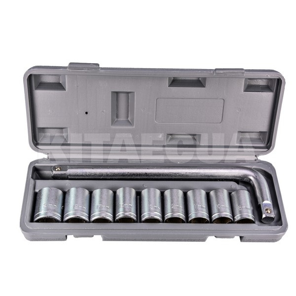 Набор головок 6-гранных 1/2" 10 предметов ARMER (ARM-B0003) - 2