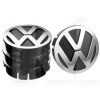 Заглушка колесного диска VW 60x55 черный ABS пластик 4шт. VITOL (50007)
