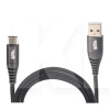 Кабель USB Type-C 3А 1м чорний VOIN (CC-1801C BK)