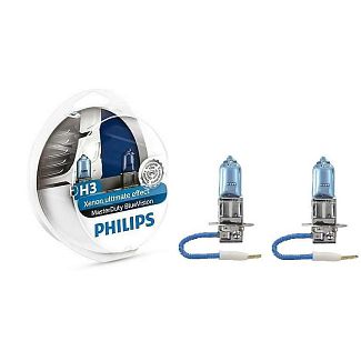 Галогенні лампи H3 70W 24V MasterDuty BlueVision комплект PHILIPS