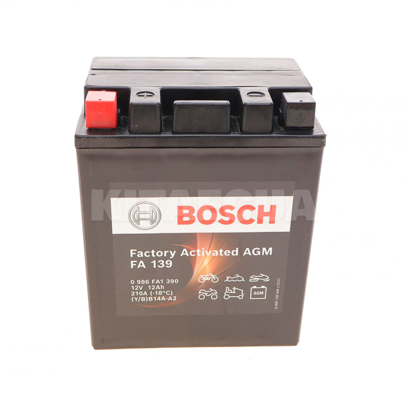 Мото аккумлятор FA 139 210Ач 1200А "+" справа Bosch (0 986 FA1 390) - 3