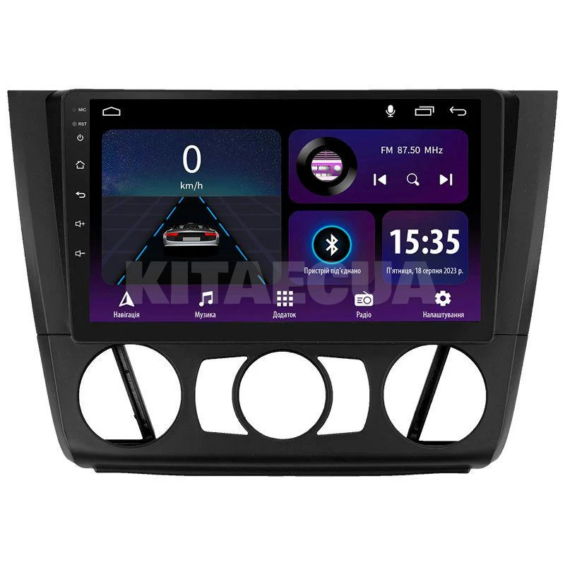 Штатна магнітола E9232 2+32 Gb 9" BMW 1 E81 2004-2011 SIGMA4car (41739)