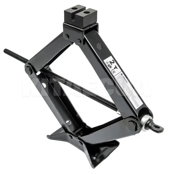 Домкрат механический ромбовидный до 2т (110мм-405мм) с резиновой накладкой EL 101 831 ELEGANT (18266-ELEGANT) - 2