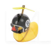 Фигурка в автомобиль "Утка с черным шлемом с "8" (duck-with-helmet-R)