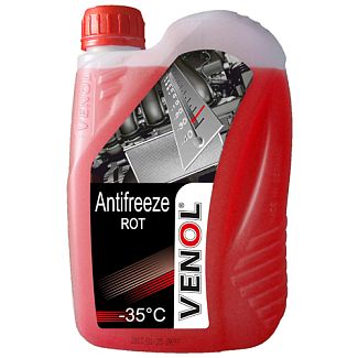 Антифриз красный 1л G12 -35 °С VENOL