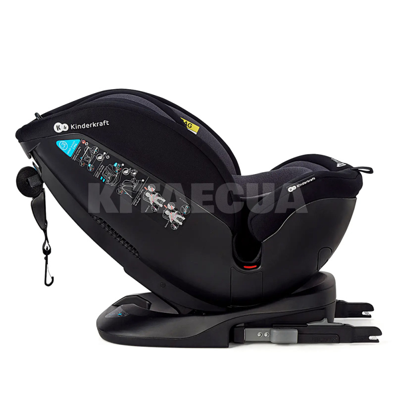 Автокресло детское Xpedition Black 9-36 кг Kinderkraft (KCXPED00BLK0000) - 16