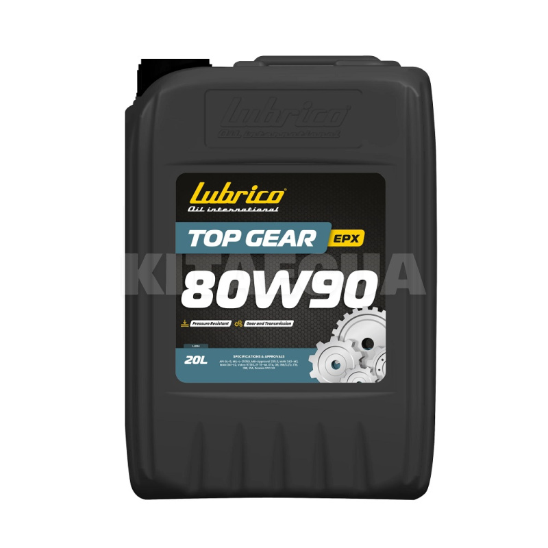 Масло трансмісійне 20л 80W-90 TOP GEAR EPX LUBRICO (L-1054-20100200)