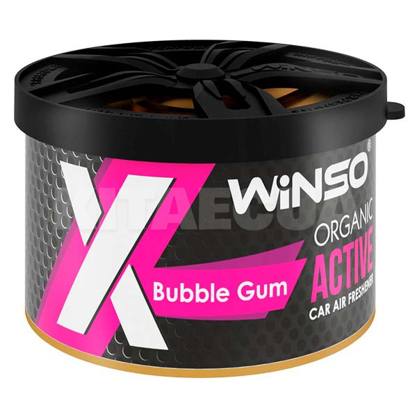 Ароматизатор "жвачка" 40г Organic X Active Bubble Gum Winso (533660-Winso)