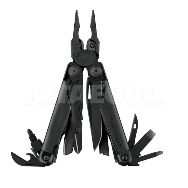 Мультитул в чехле Surge-black 21в1 Leatherman (ST-831333)