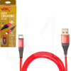 Кабель USB Type-C 3А 2м червоний VOIN (CC-4202C RD)