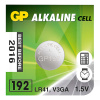 Батарейка дискова лужна LR41 1,5 В ALKALINE 1шт. GP (4891199015533)