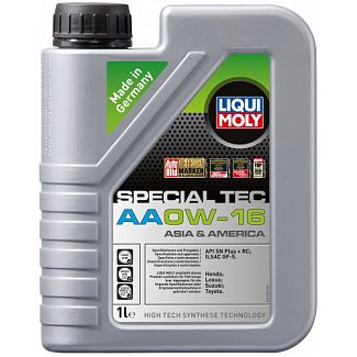 Масло моторне синтетичне 1л 0W-16 Special TEC AA LIQUI MOLY