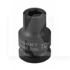 Головка ударна 6-гранна 10 мм 1/2" HOGERT (HT4R060)