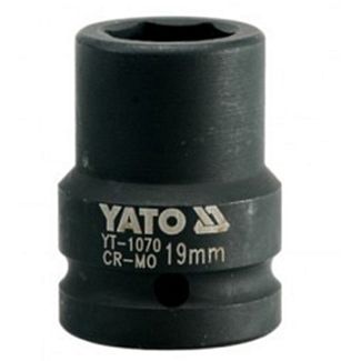 Головка торцева ударна 6-гранна 19 мм 3/4" 50 мм YATO