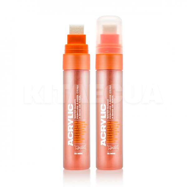Маркер акриловый 15мм Shock Orange MONTANA (323157) - 2