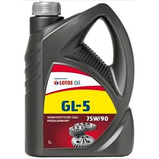 Олія трансмісійна напівсинтетична 5л 75W-90 SEMISYNTHETIC GEAR OIL LOTOS