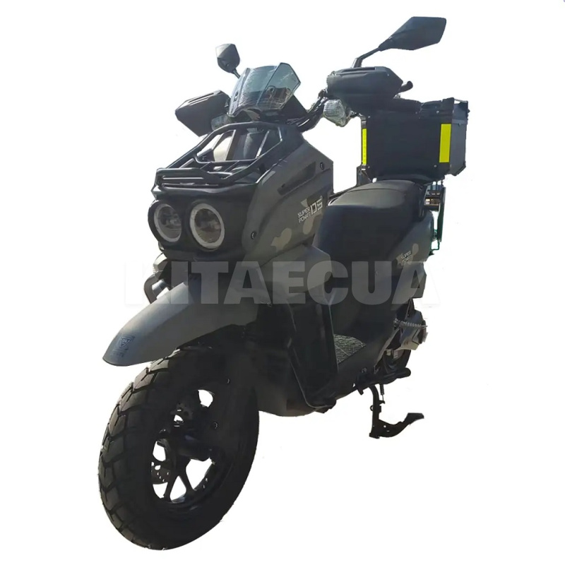 Электроскутер UNICORN EV 80 км 2800 Вт черно-серый FORTE (138252-FORTE)