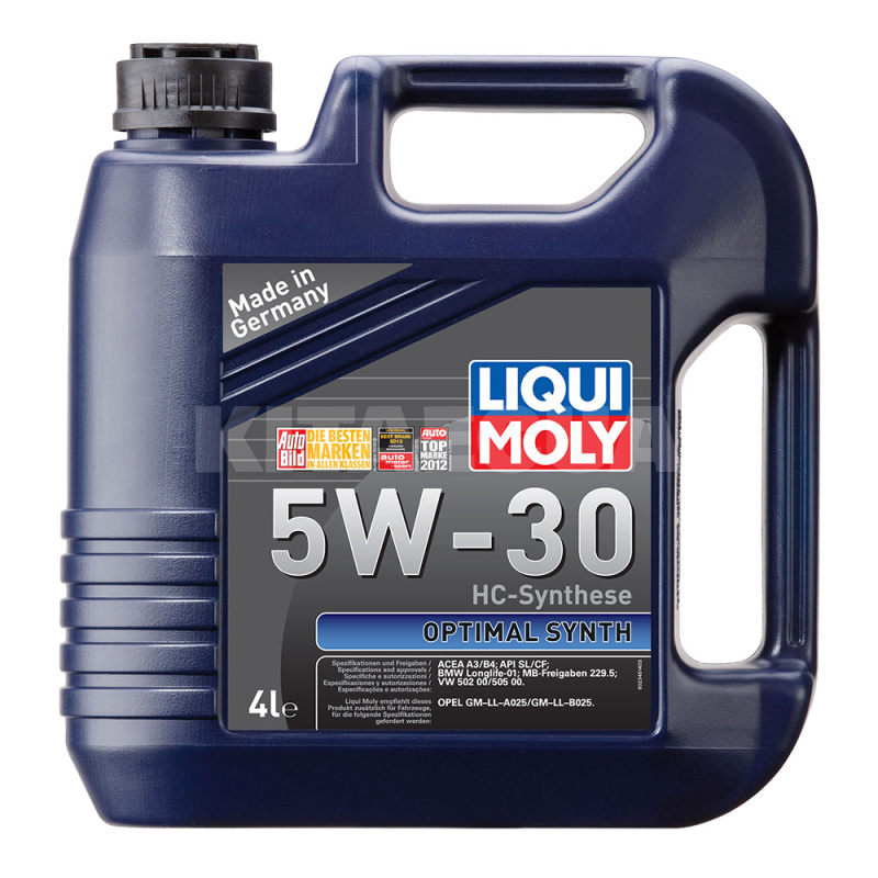 Масло моторное синтетическое 4л 5W-30 Optimal HT Synth LIQUI MOLY (39001)