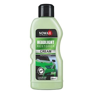 Поліроль-реставратор фар Headlight Restorer Cream 250 мл NOWAX