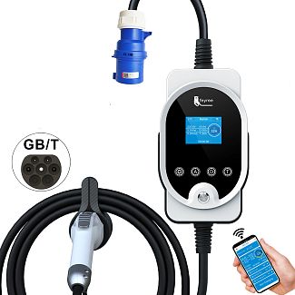 Зарядка для электромобиля GB/T AC 7.4 кВт 32A 1-фаза Wi-Fi Master FEYREE