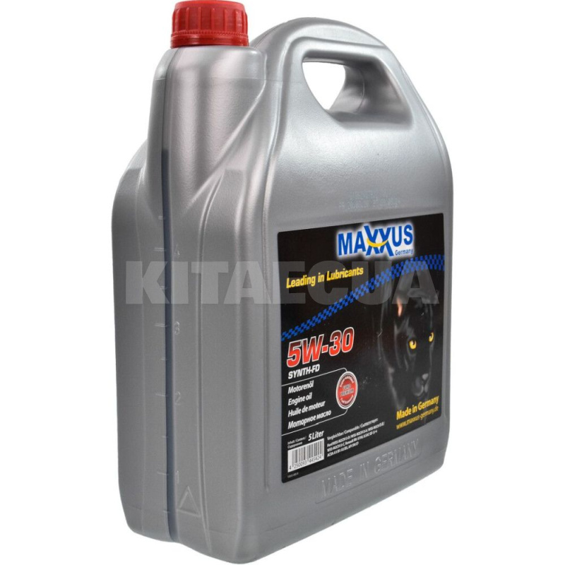 Масло моторне синтетичне 5л 5W-30 Synth-FD Maxxus (5W30-SYNTH-FD-005) - 2