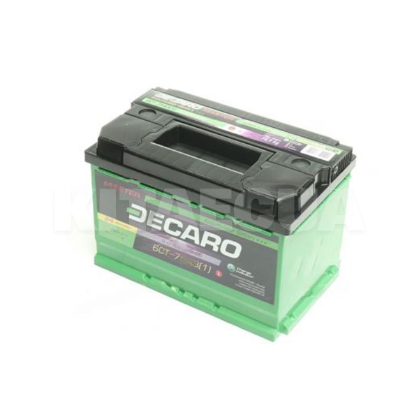 Аккумулятор автомобильный Master 75Ач 680А "+" справа DECARO (6СТ-75 (0) M)
