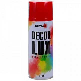 Фарба помаранчева 450мл акрилова Decor Lux NOWAX