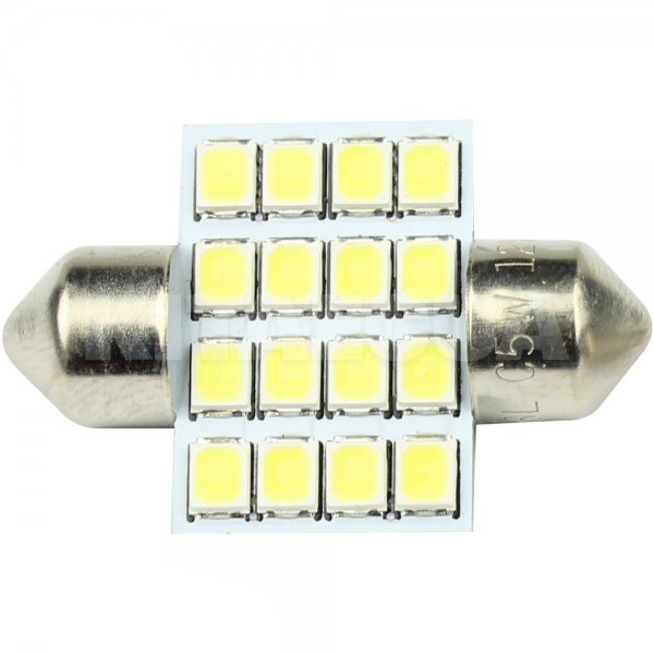 LED лампа для авто BL-135 SV8.5-8 1.28W (комплект) BALATON (131258)