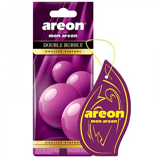 Ароматизатор сухой листик "двойные пузыри" Mon Double Bubble AREON