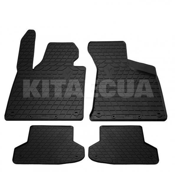 Резиновые коврики в салон AUDI A3 (8P) (2003-2012) AV2 клипсы Stingray (1030254)
