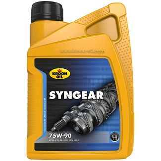 Масло трансмиссионное полусинтетическое 1л 75W-90 Syngear KROON OIL