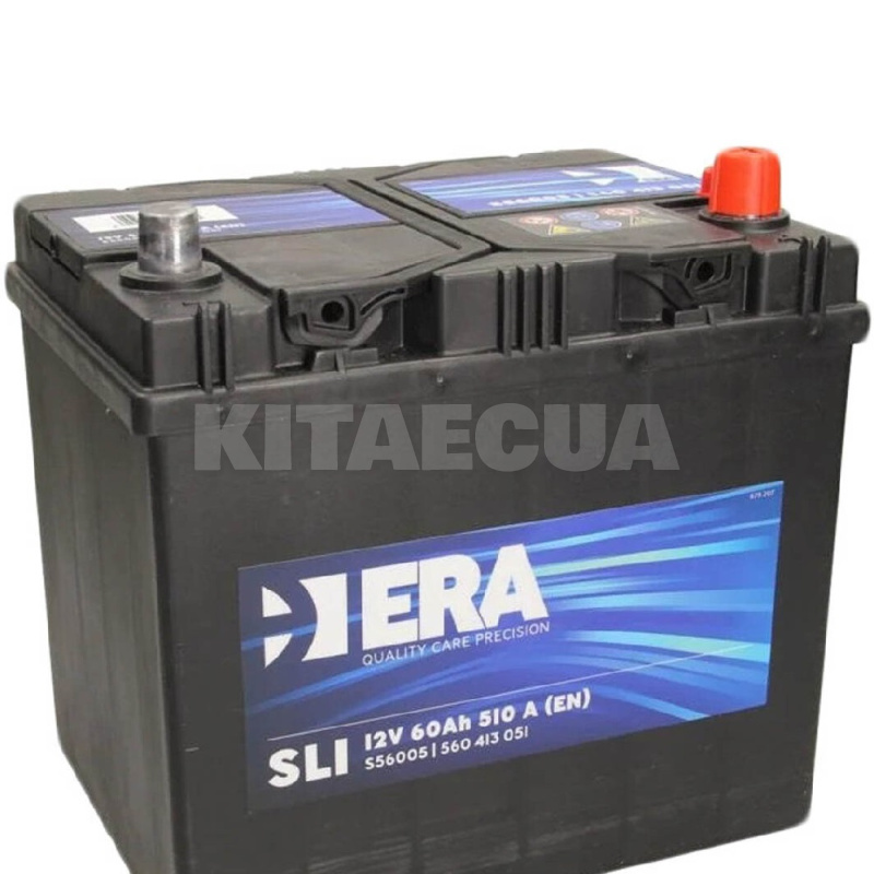 Аккумулятор автомобильный 60Ач 510А "+" слева ERA (S56005)