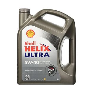 Масло моторное синтетическое 5л 5W-40 Helix Ultra SHELL