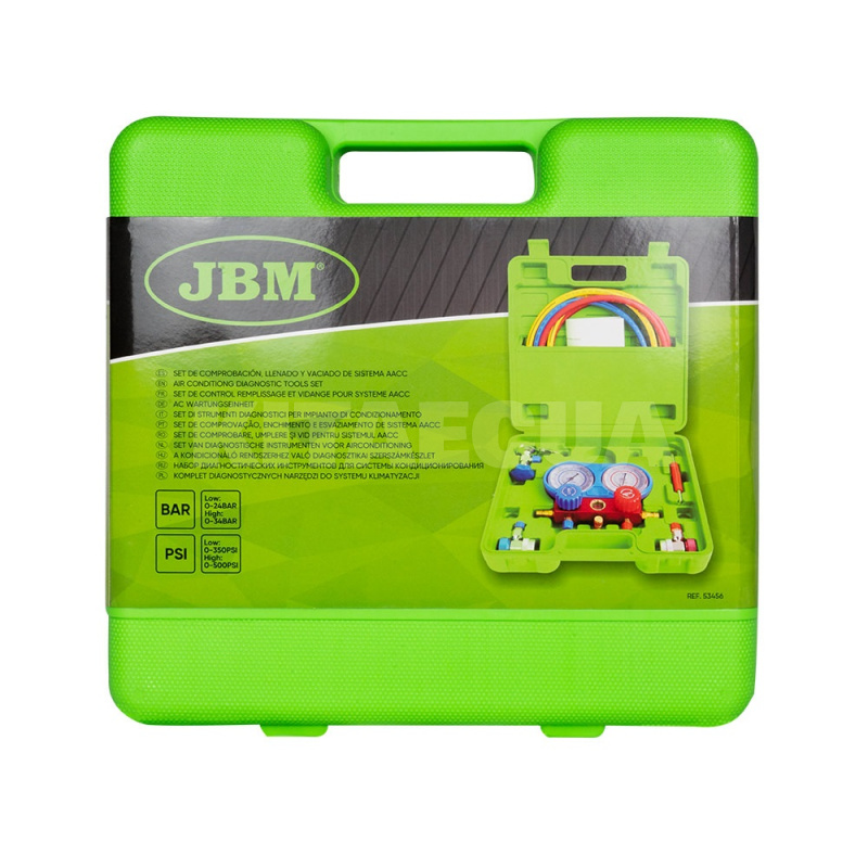 Набор для диагностики системы кондиционирования JBM (53456-JBM) - 2
