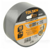 Клейкая армированная лента 25 м х 48 мм серая TOLSEN (50281)