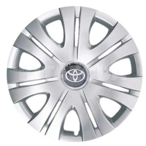 Колпаки R16 Toyota Corolla серые 4 шт SKS (408 / 16")