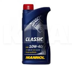 Масло моторное полусинтетическое 1л 10W-40 Classic Mannol (MN7501-1) - 2