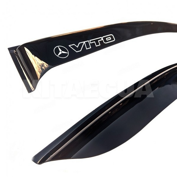 Дефлекторы окон (ветровики) на Mercedes Benz Viano W639 (2003-н.в.) 2 шт. AV-TUNING (VM30803) - 2