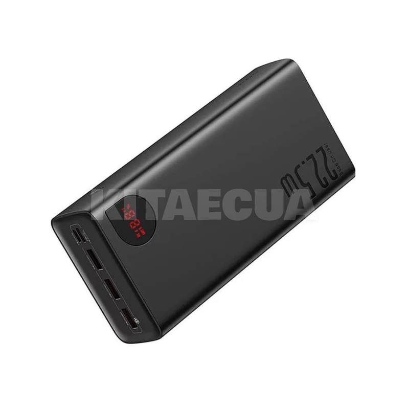 Повербанк Adaman Digital Display 40000mAh 22.5W чорний BASEUS (PPAD020101) - 3