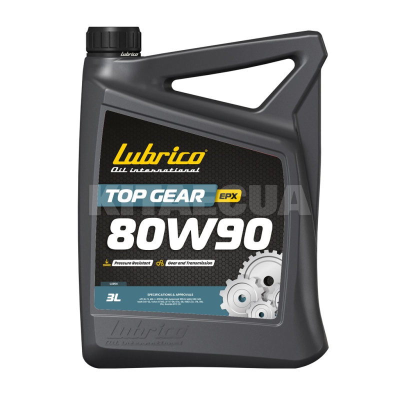 Масло трансмісійне 3л 80W-90 TOP GEAR EPX LUBRICO (L-1054-10100030)