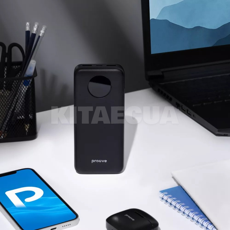 Повербанк Illuminator SE 20000mAh 22.5W чорний PROOVE (588920001) - 3