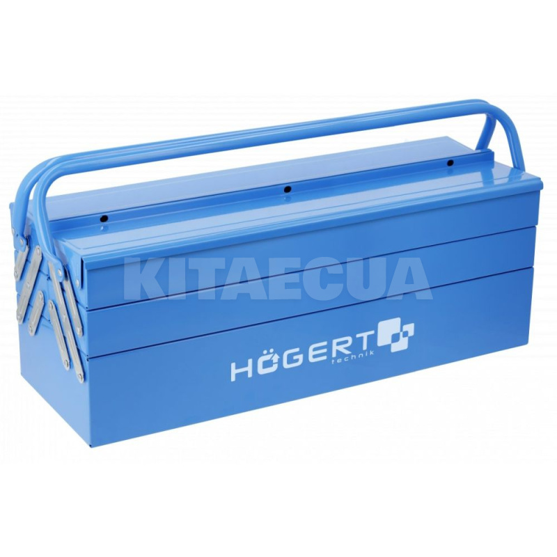 Ящик для инструмента металлический 530 х 205 х 200 мм (5 секций) HOGERT (HT7G078)