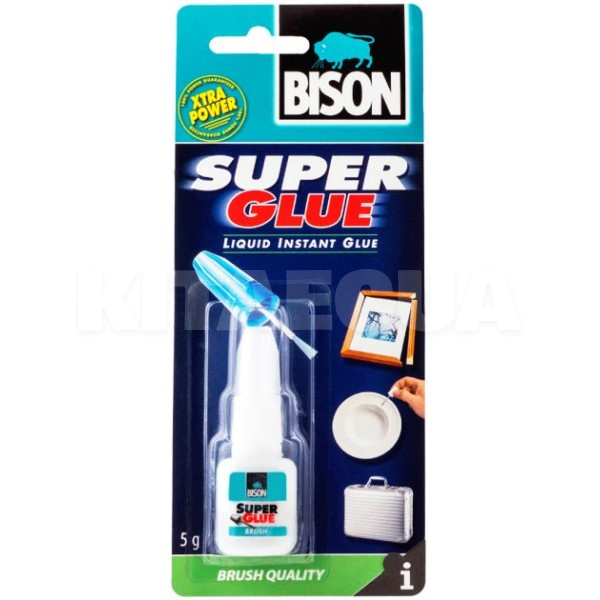 Супер-клей Brush Quality 5г BISON (6312669-6308184)