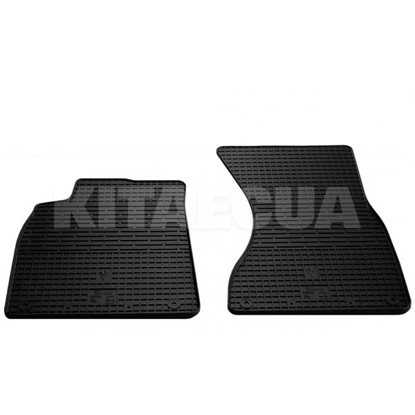 Резиновые коврики передние AUDI A6 (C7) (2011-2018) AV2 клипсы Stingray (1030032)