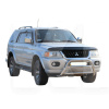 Кенгурятник WT022 Mitsubishi Pajero Sport 1996-2007 нержавеющая сталь CAN (dd22587)