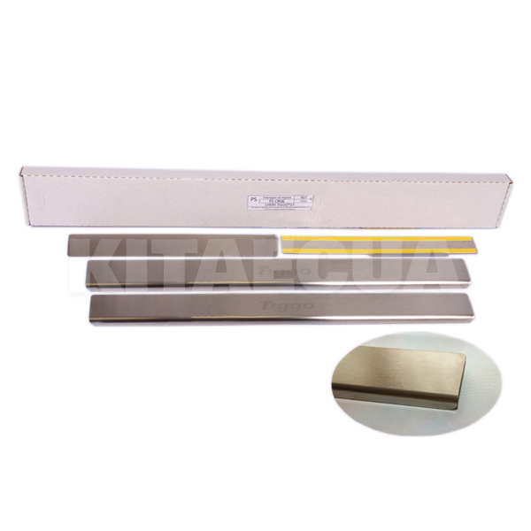 Накладки на пороги STANDART 4шт. nataniko (PS-CR06)