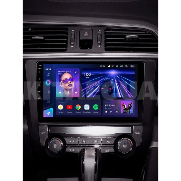 Штатная магнитола CC3 4+32 Gb 9" Renault Kadjar 2015-2017 (B) Teyes (46837) - 2